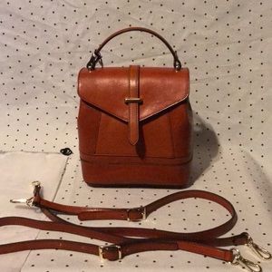 Leather handbag